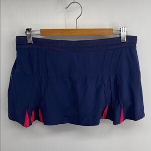 TASC Performance organic cotton bamboo athletic athleisure golf tennis skort M